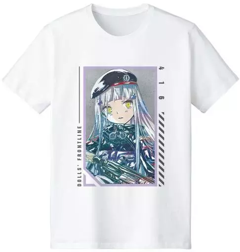 衣類　416 Ani-Art Tシャツ ホワイト メンズ Sサイズ 「ドールズフロントライン」