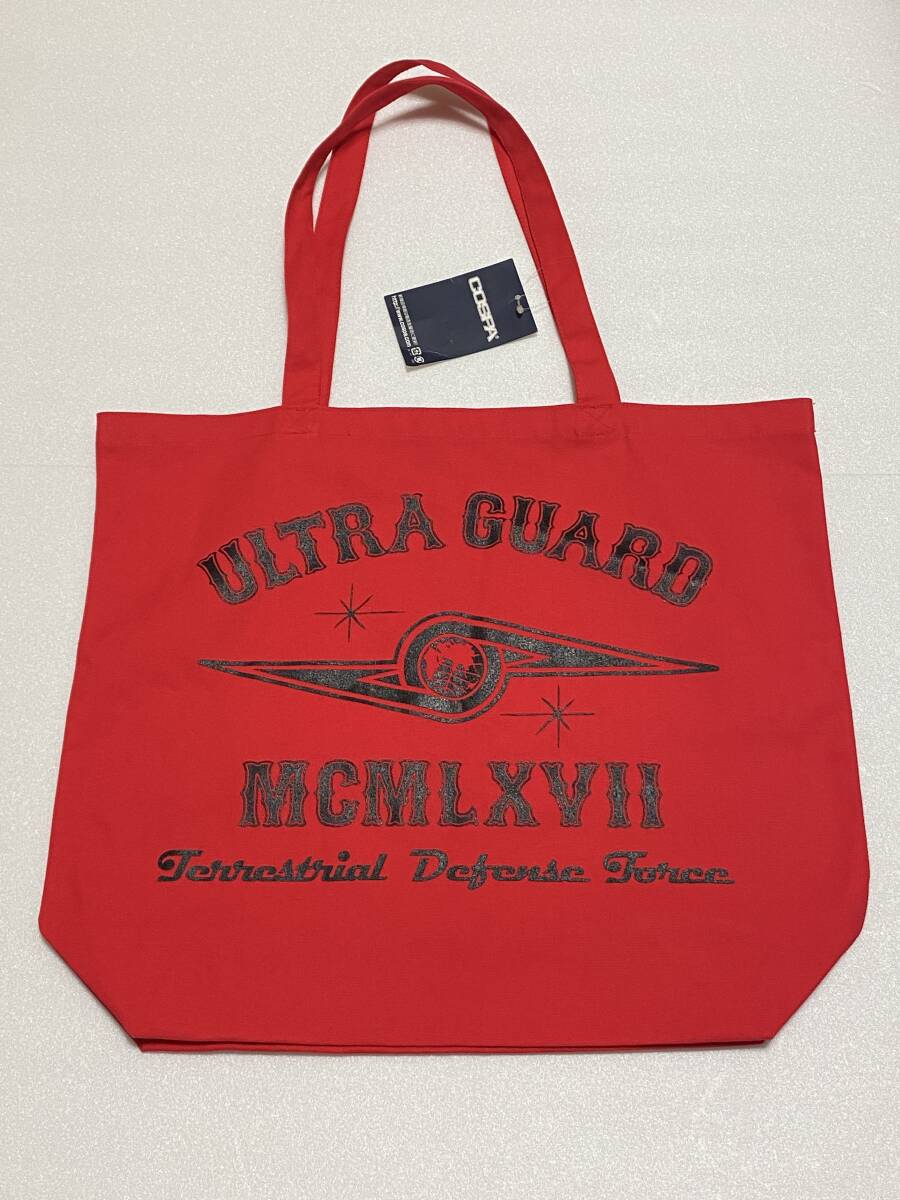 COSPA コスパ ウルトラセブン ウルトラ警備隊 ラージトート カラー tote bag トートバッグ 展示未使用品 