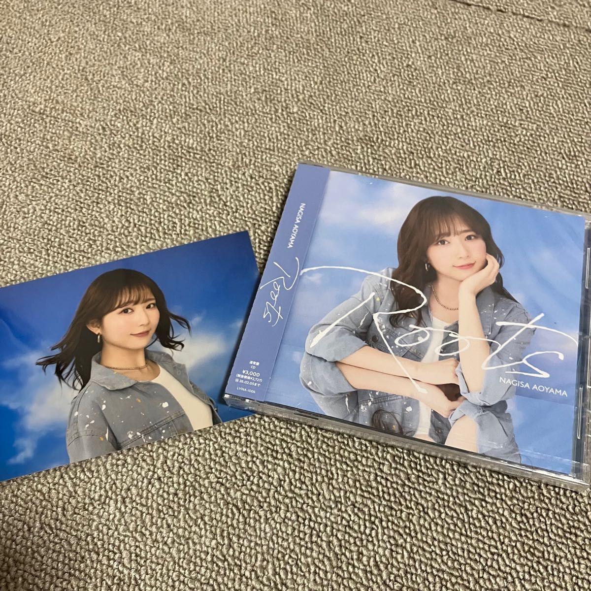 青山なぎさ Roots 通常盤 L判ブロマイド付二手;物流保障;未使用