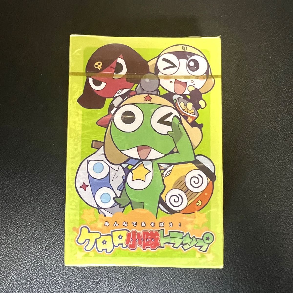 ケロロ軍曹 ケロロ小隊トランプ二手;物流保障;未使用;易碎品