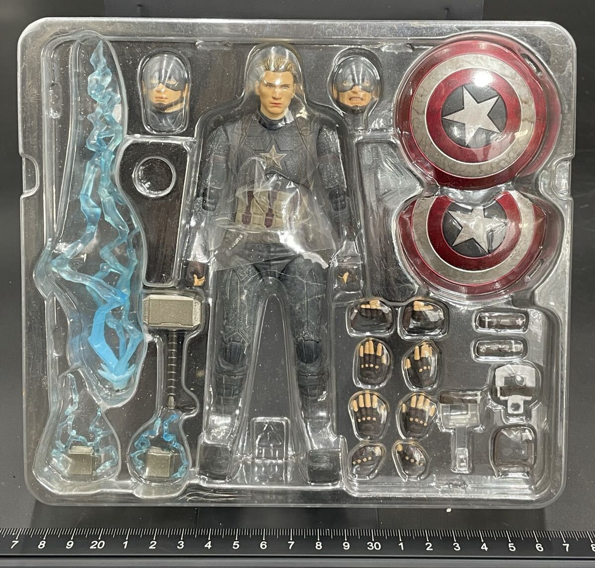 1215-1057【未検品】S.H.Figuarts キャプテン・アメリカ -《FINAL BATTLE》EDITION- アベンジャーズ エンドゲーム エンドゲーム