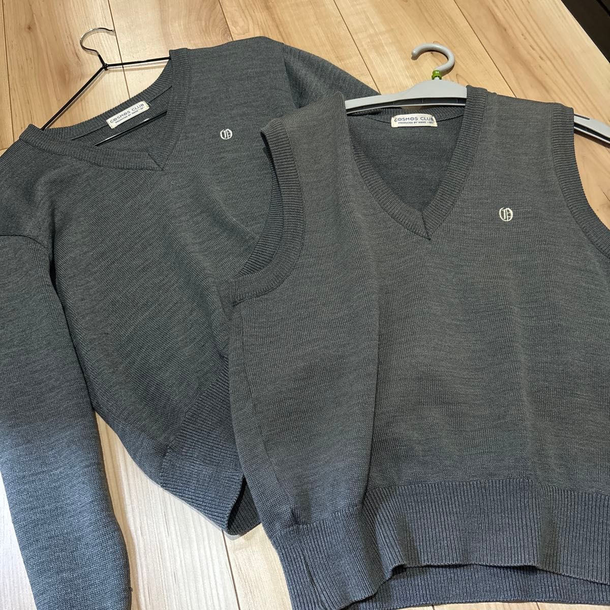 高校 ベスト セーター Mサイズ二手;物流保障;没有明显的损伤或污渍