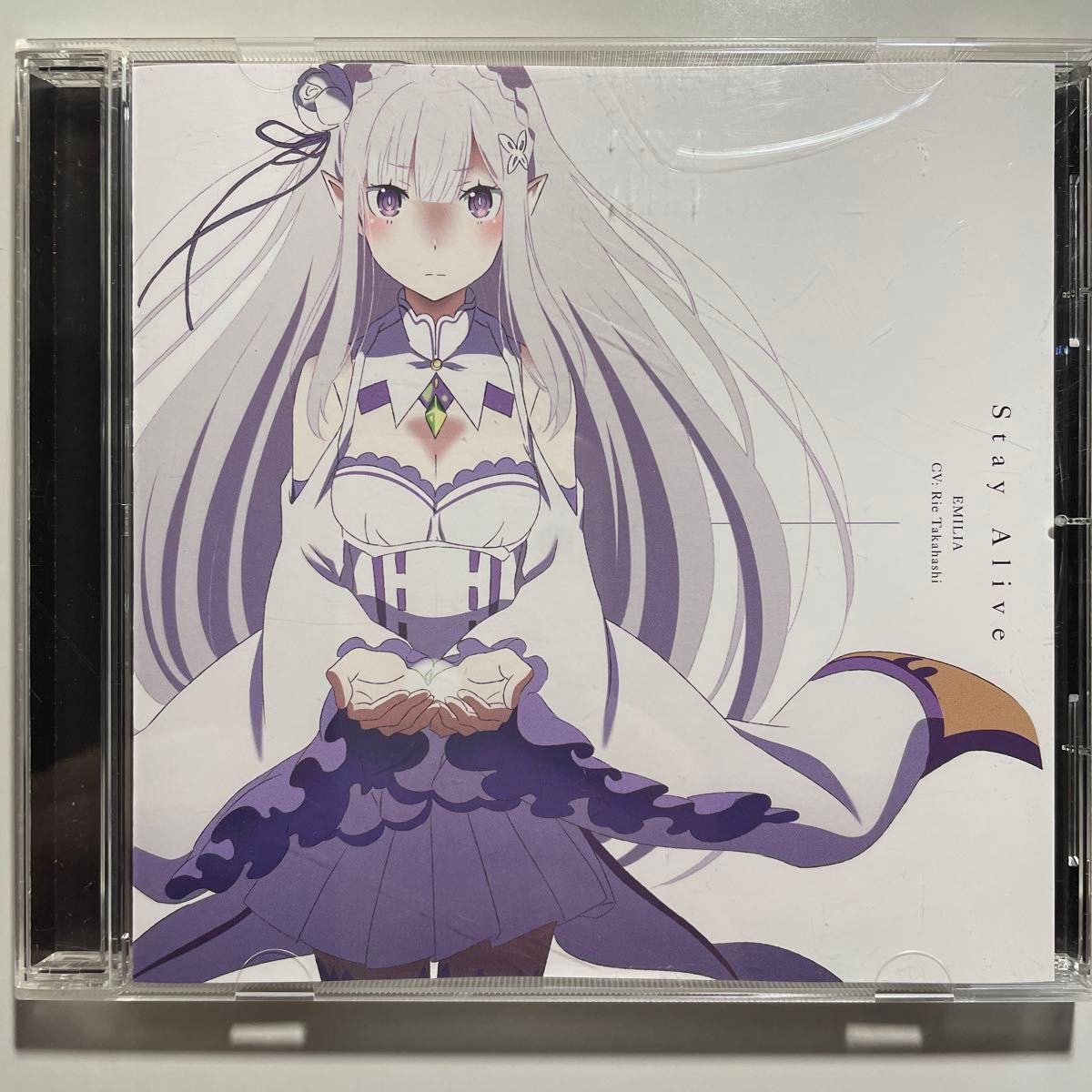 Re:ゼロから始める異世界生活 Stay Alive エミリア CD二手;物流保障;没有明显的损伤或污渍