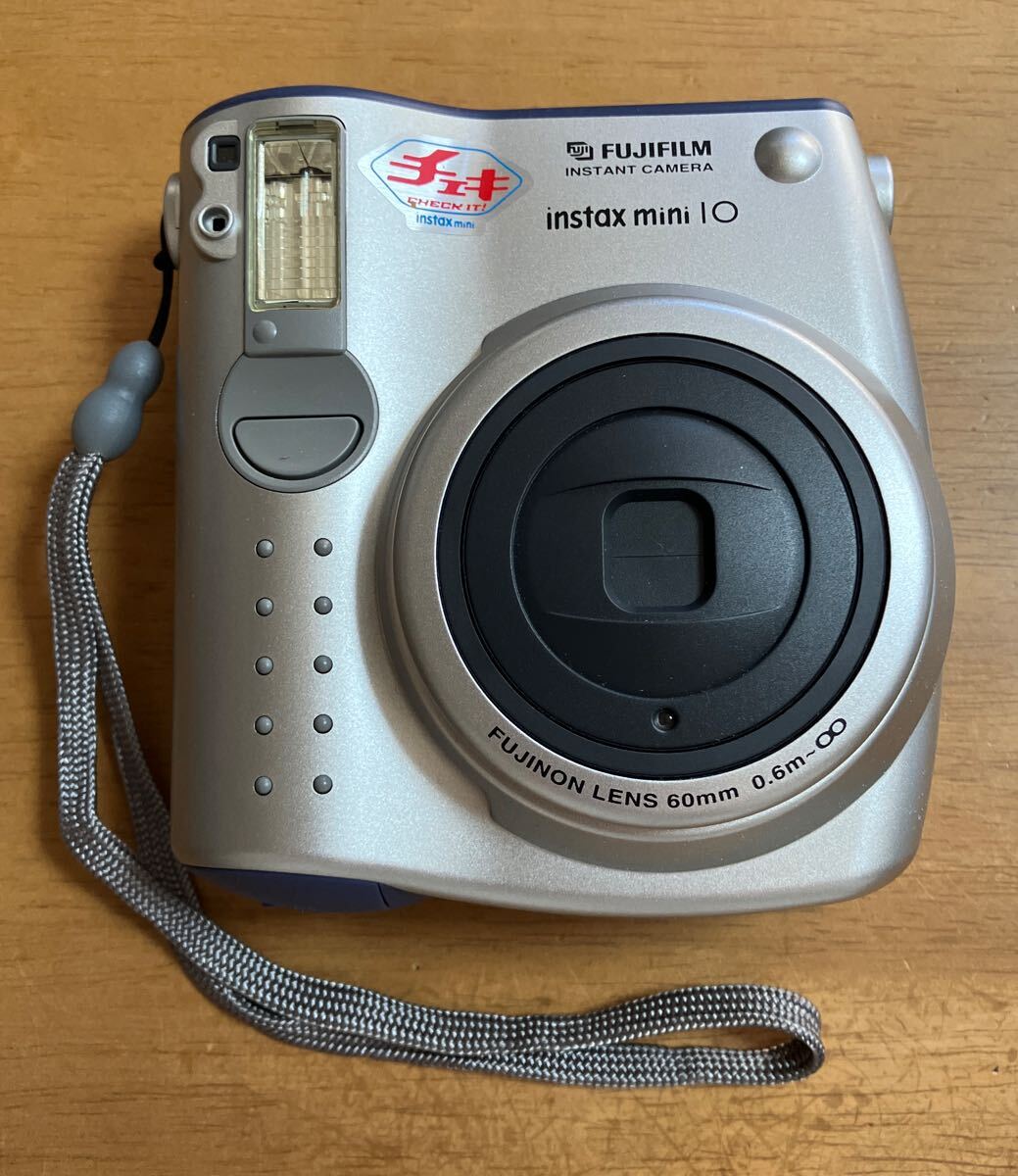 動作未確認 FUJIFILM instax mini 10 チェキ 富士フイルム フジフィルム インスタックス インスタント 付属品無し