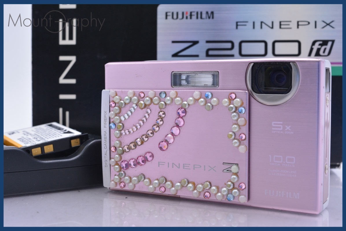 富士フィルム FUJIFILM FinePix Z200fd 5x 元箱、バッテリー、充電器付属 同梱無料 #yk6501