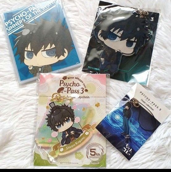 PSYCHO-PASS 狡噛慎也 アクリルキーホルダー ちぇんコレ ミラー二手;物流保障;未使用;易碎品