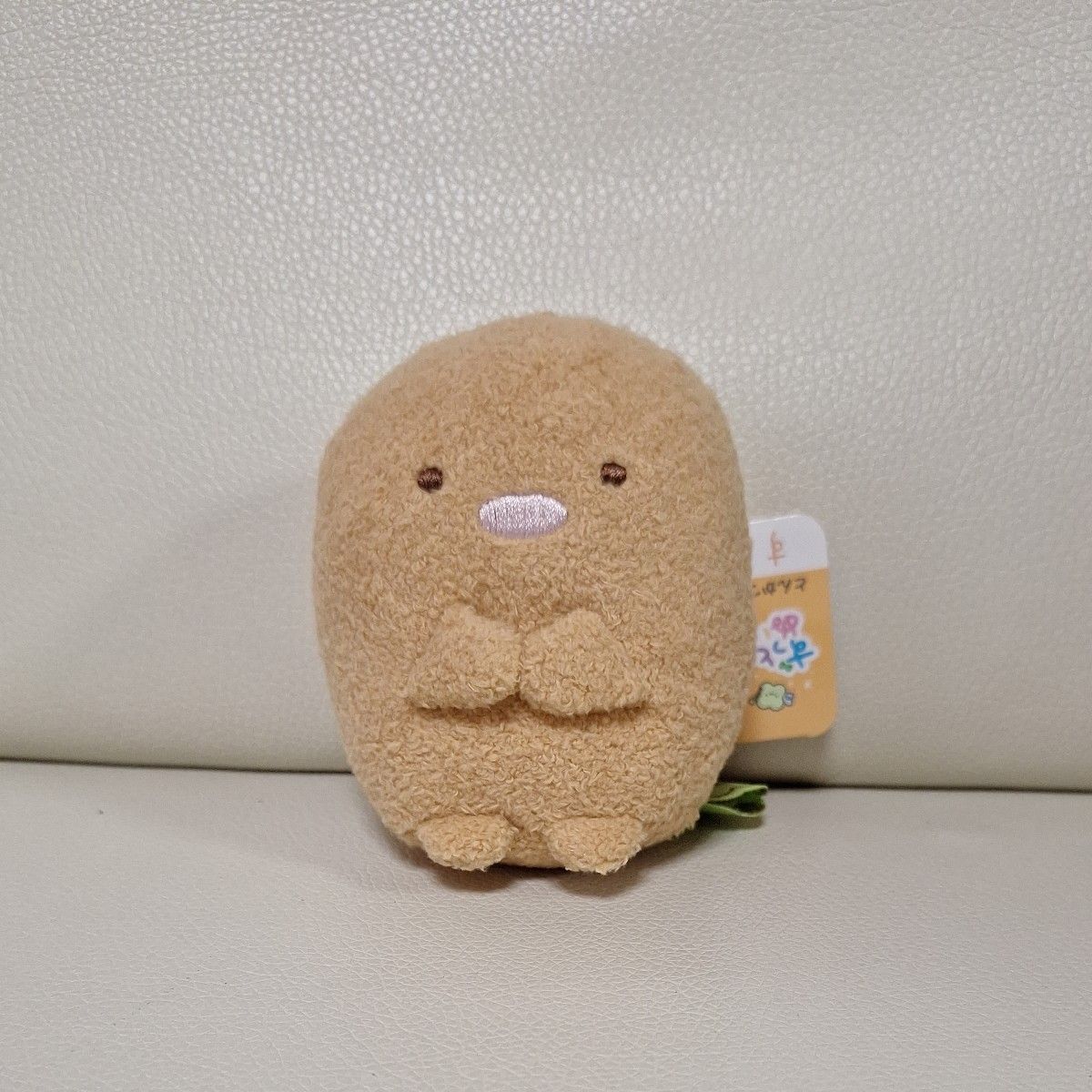 すみっコぐらし とんかつ てのりぬいぐるみ マスコット二手;物流保障;未使用