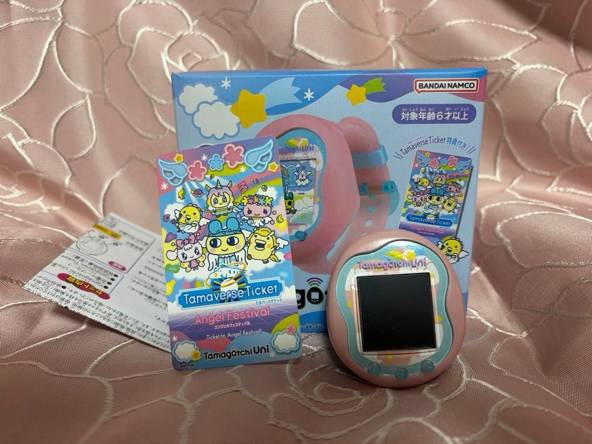 Tamagotchi Uni Angel Festival たまごっちユニ エンジェルフェスティバル ピンク二手;物流保障;接近未使用