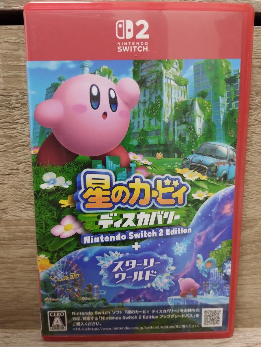 【Switch2】 星のカービィ ディスカバリー Nintendo Switch 2 Edition＋スターリーワールド二手;物流保障;没有明显的损伤或污渍;航空禁运