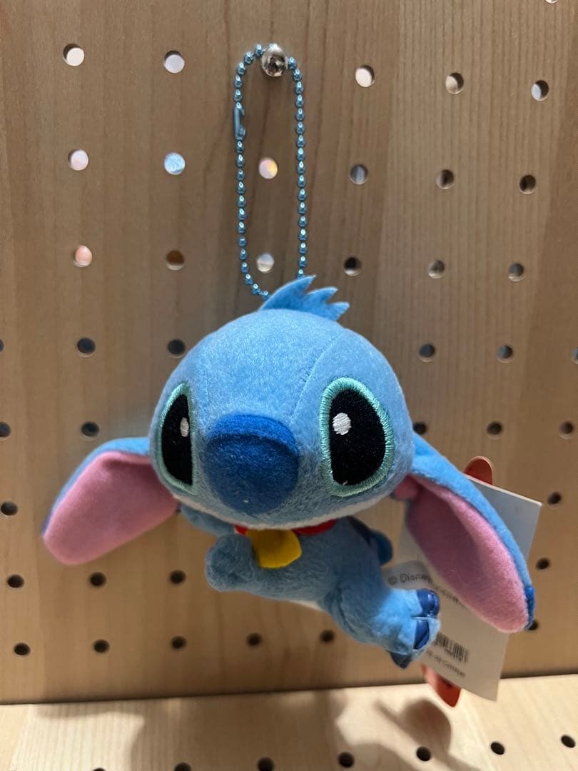 ディズニー　リロ&スティッチ　スティッチ　ボールチェーン マスコット　ぬいぐるみ