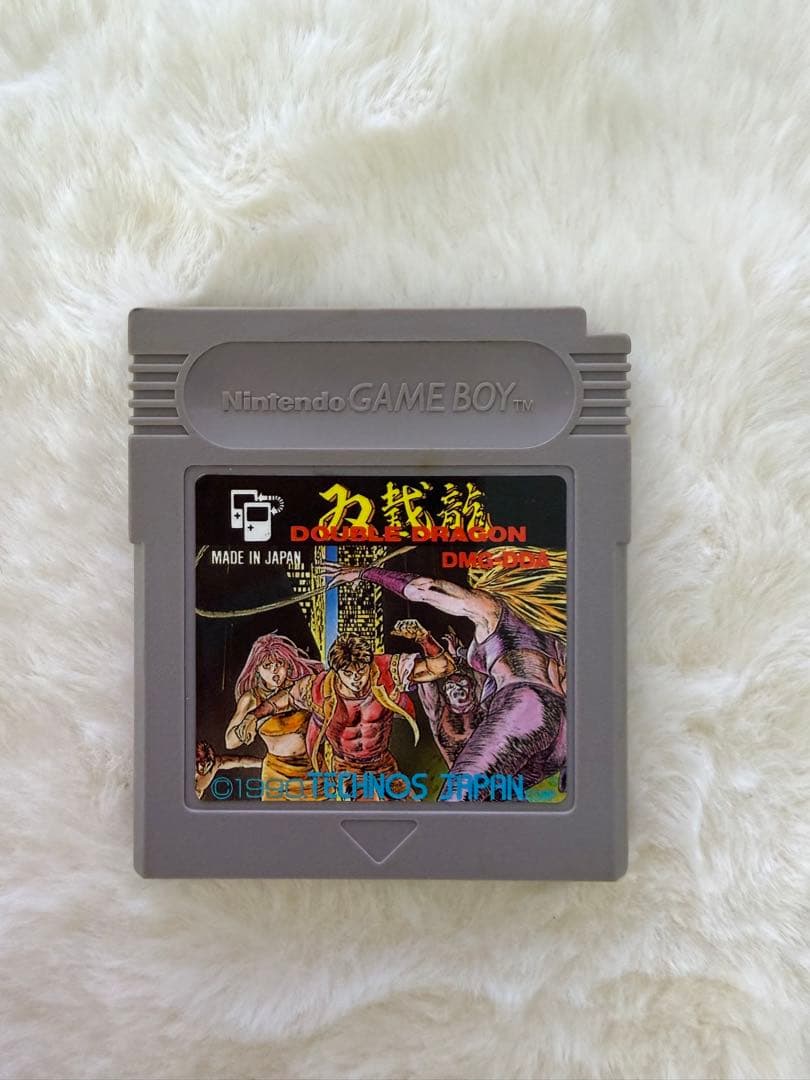 ダブルドラゴン　ゲームボーイソフト任天堂;没有明显的损伤或污渍