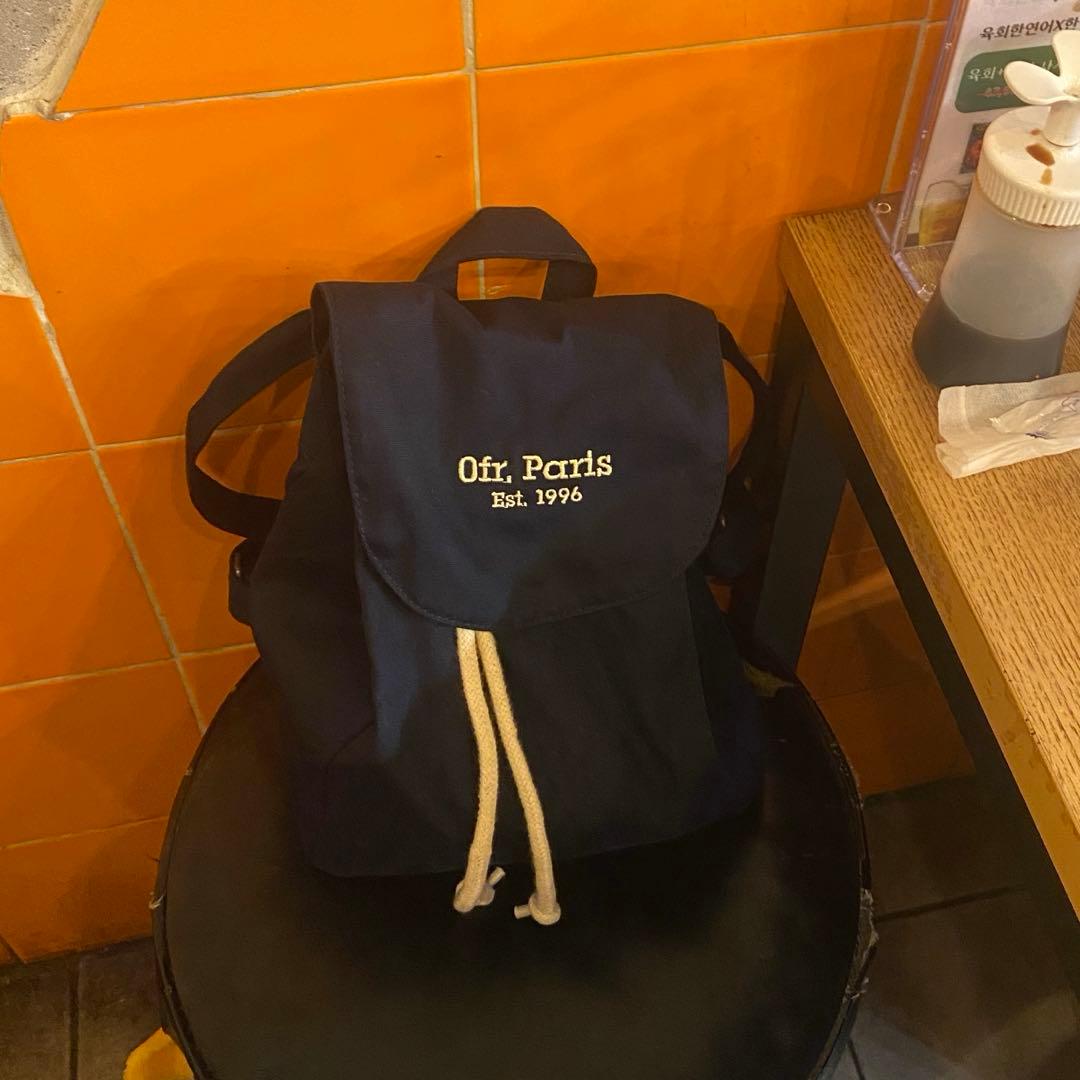 Ofr.Paris Seoul リュック バックパック ネイビー