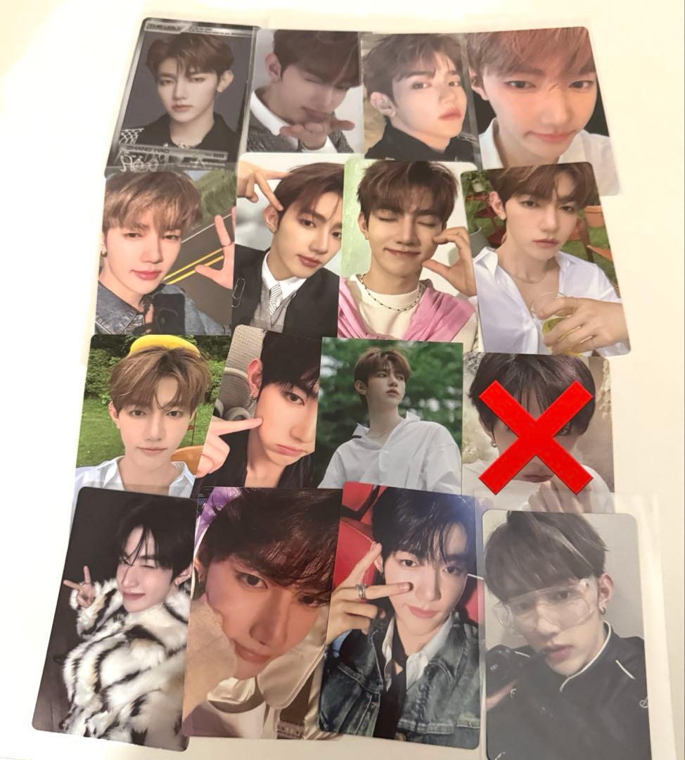 ゼベワン zerobaseone ジャンハオzhanghao トレカ 15枚接近未使用