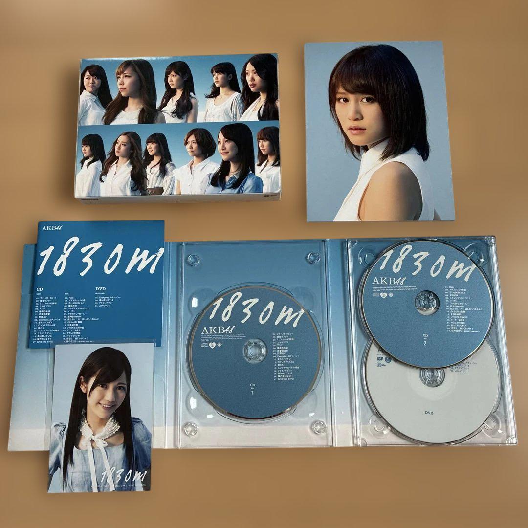 AKB48 ベスト盤CDアルバム1830m CD+DVD 渡辺麻友生写真付モデル