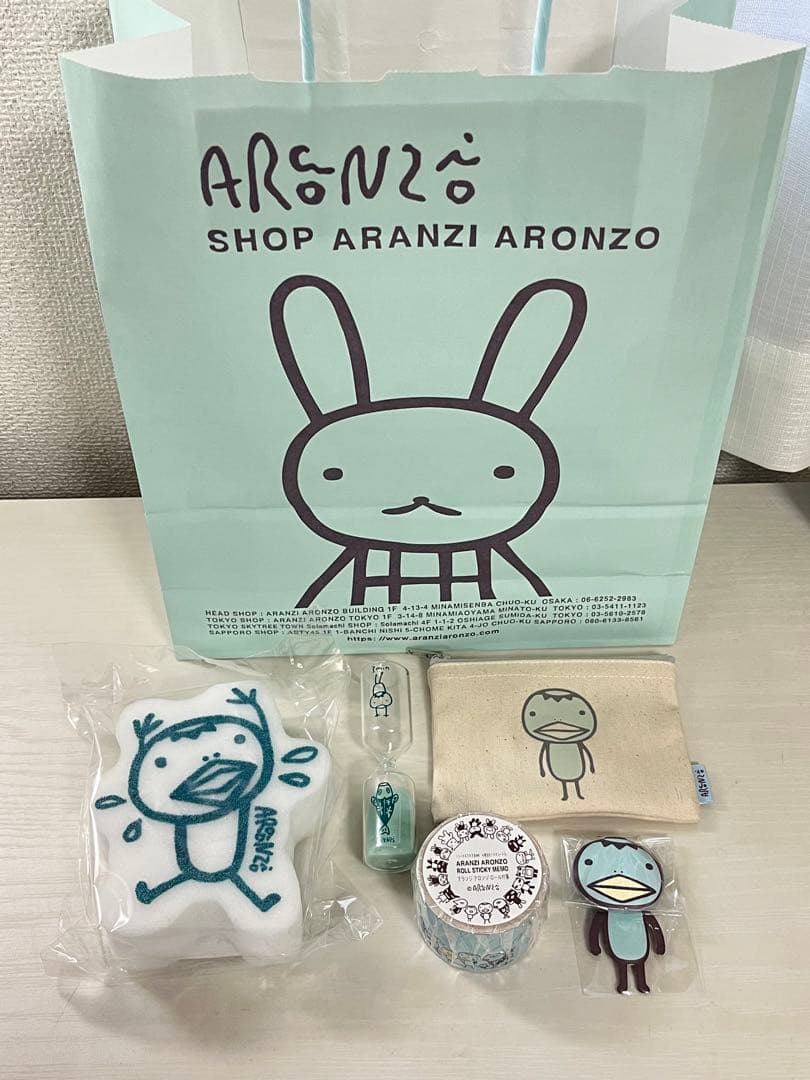 ARANZI ARONZO キャラクターグッズ5点セット