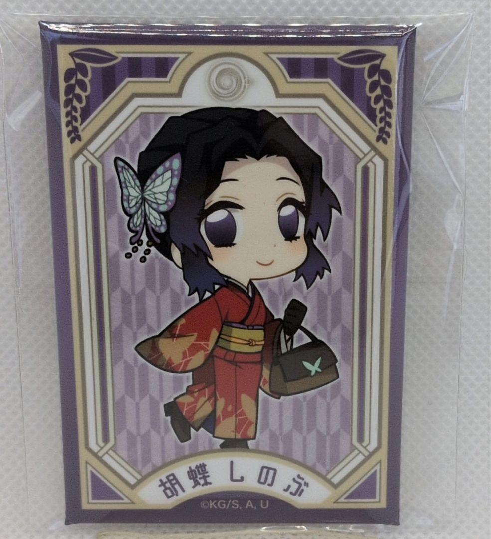 鬼滅の刃 丸井百貨店 缶バッジ 胡蝶しのぶ