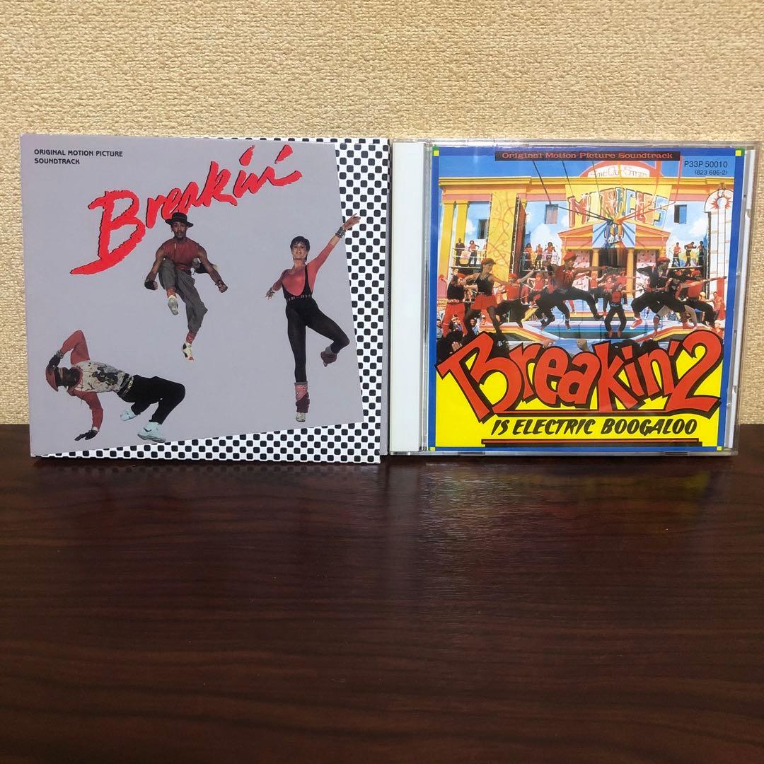 CD☆2枚／ブレイクダンス　VOL.1／VOL.2／サントラ／OST有些许损伤或污渍