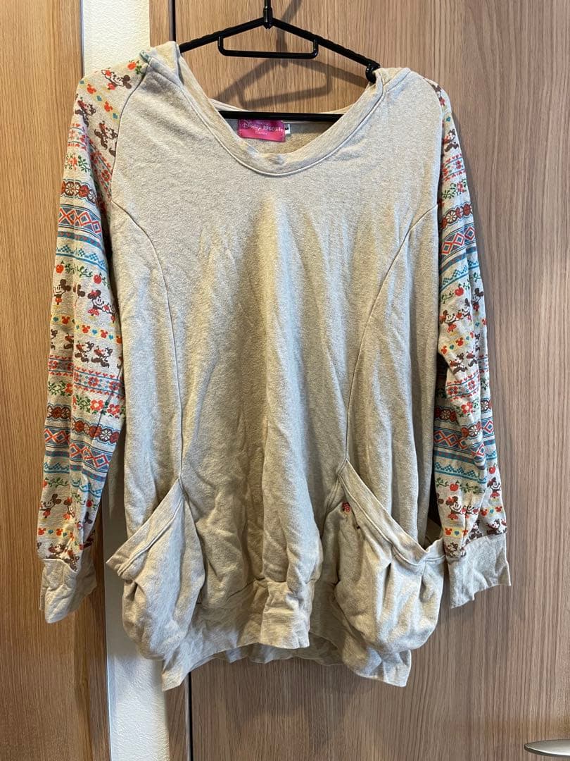 Disney RESORT フード付きベージュ長袖トップスDisney;没有明显的损伤或污渍