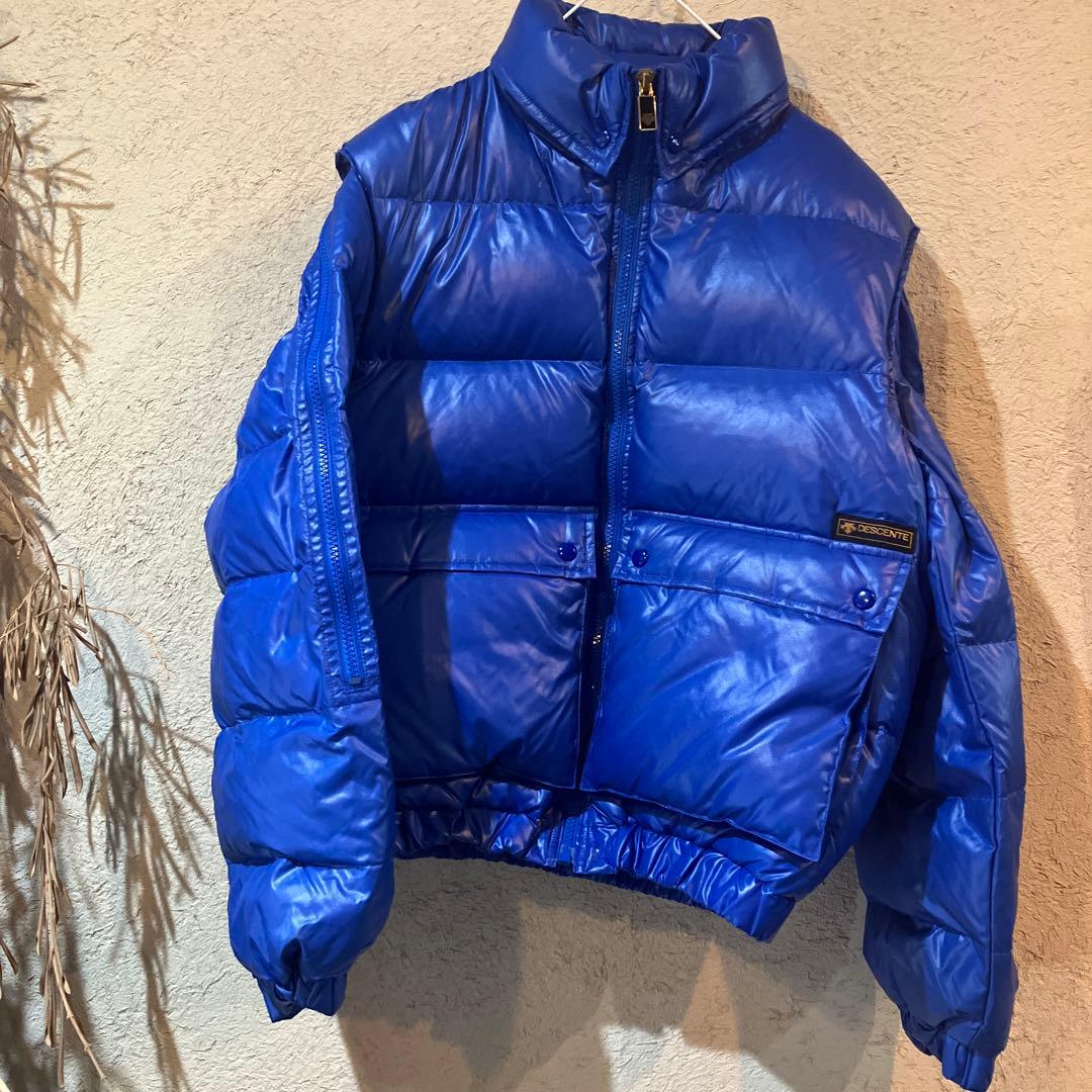 デサント　ダウン　ジャケット　ベスト　天然羽毛