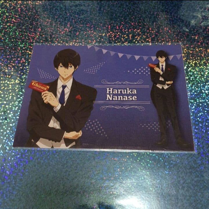Free!　遙　切り抜きポストカード
