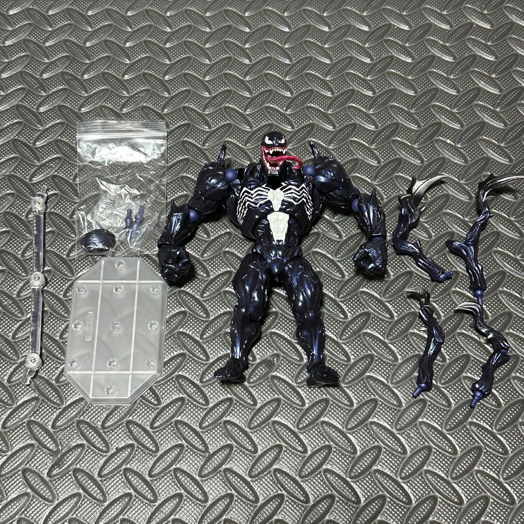 リボルテック　アメイジングヤマグチ　ヴェノム　海洋堂海洋堂;没有明显的损伤或污渍