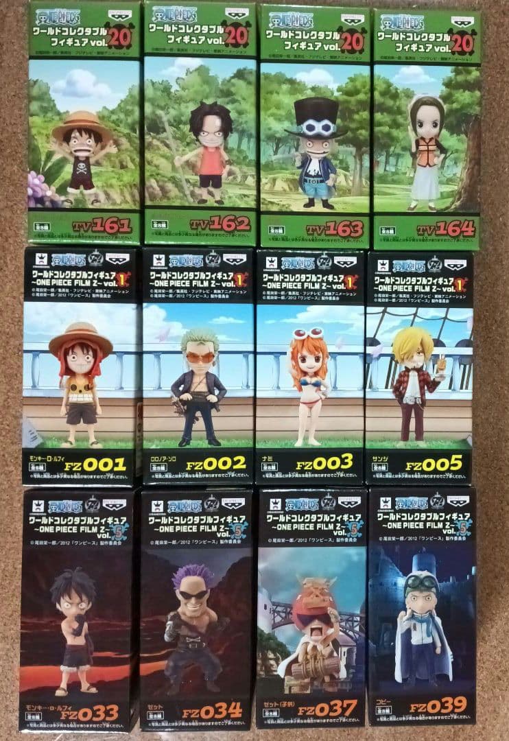 ワンピース コレクタブルフィギュア 12種まとめ売り未使用