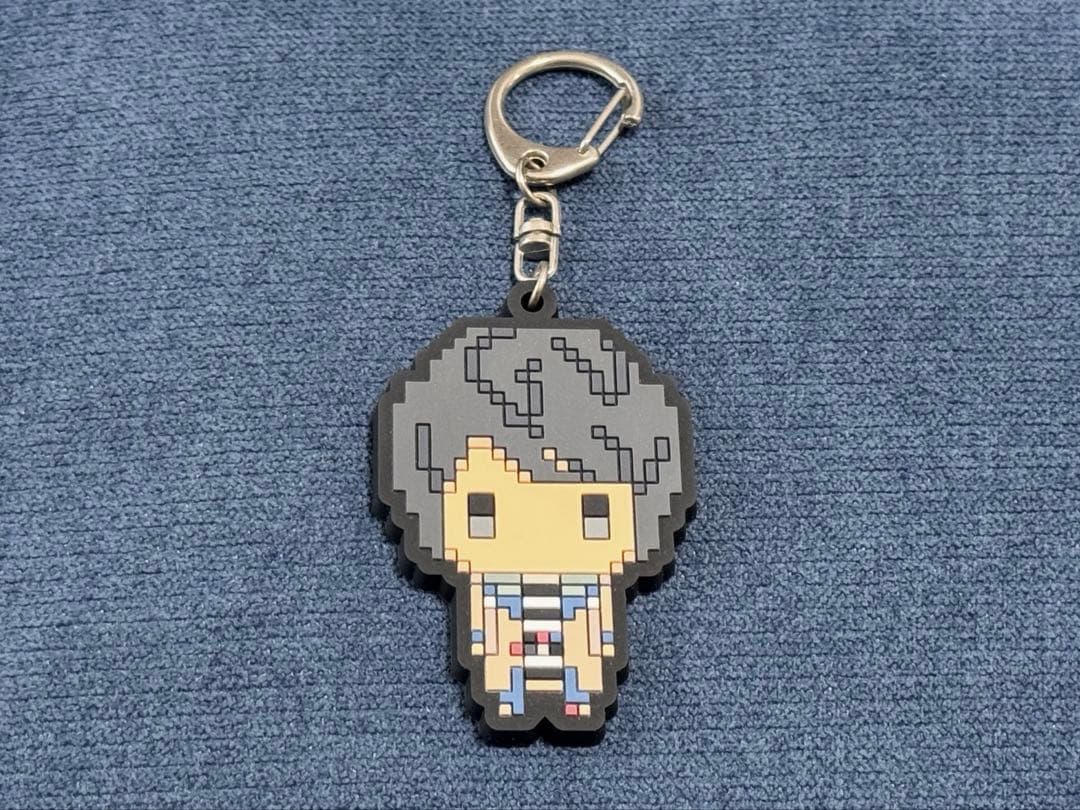 仮面ライダービルド ドットビット ラバーチャーム キーホルダー 桐生戦兎