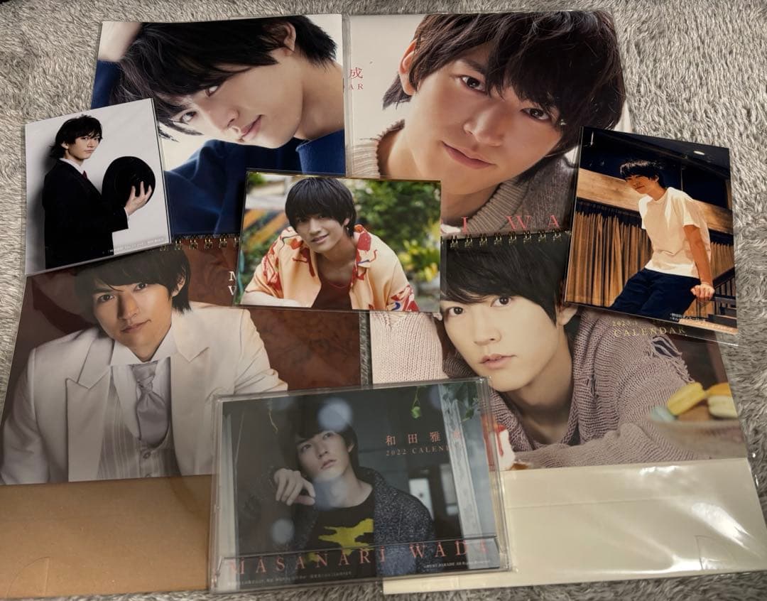 和田雅成 2022年 2023年　カレンダー 5点セット ブロマイド8枚付き未使用