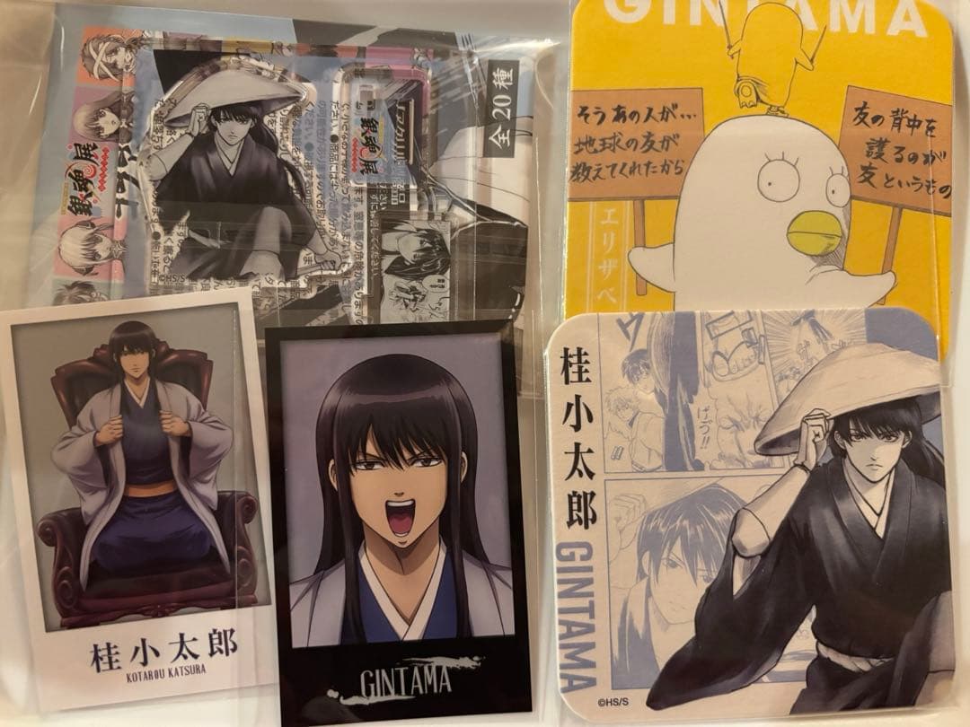 銀魂展 アクリルフィギュアコレクション アートコースター 桂 エリザベス未使用