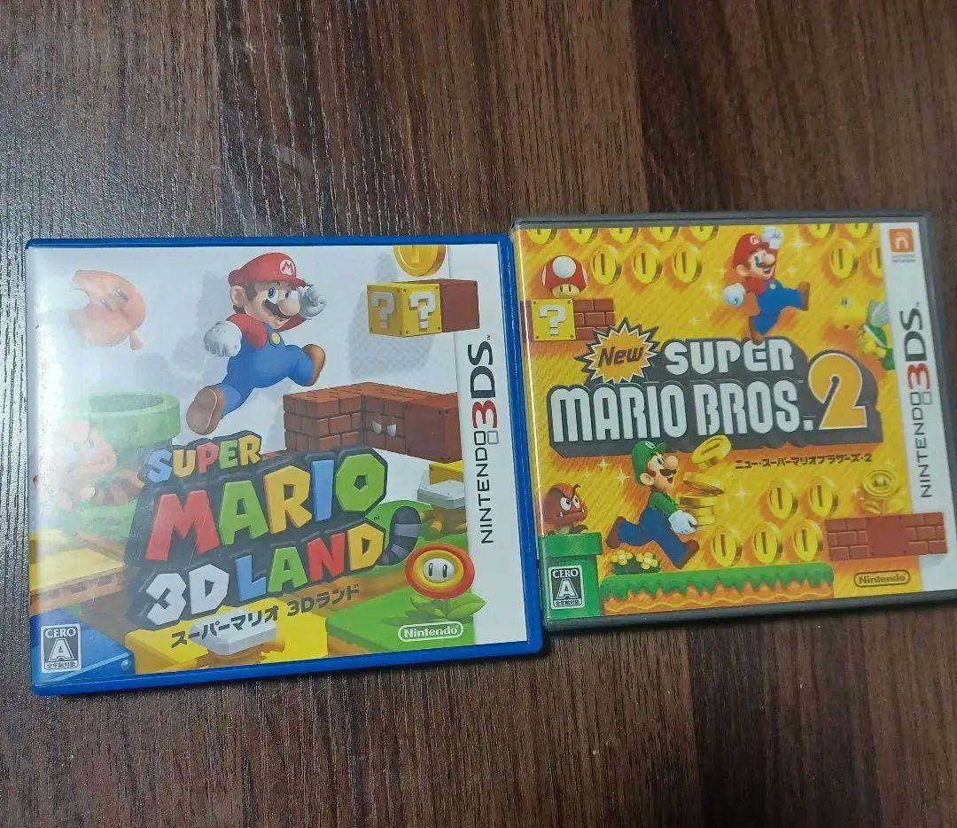 3dsソフト　マリオ　２本セット
