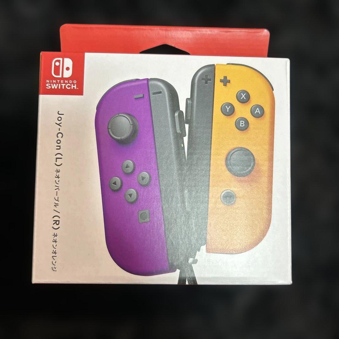 Nintendo Switch Joy-Con (L)紫 (R)オレンジ 新品Nintendo Switch;未使用