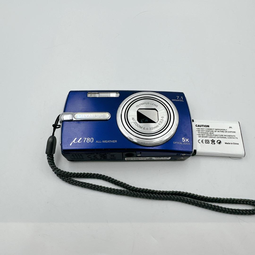 OLYMPUS オリンパス μ780 コンパクトデジタルカメラ ブルー