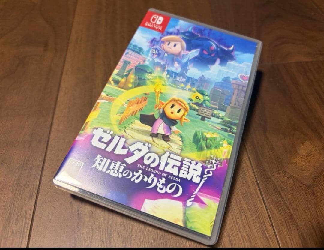 極美品 ゼルダの伝説 知恵のかりもの Switch ジョーシンにて先々週購入