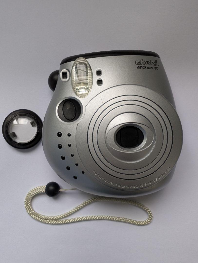 cheki チェキ instaxmini20 インスタントカメラ本体フジフイルム／フジゼロックス;没有明显的损伤或污渍