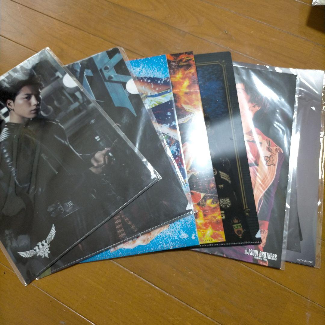 三代目　JSB3　クリアファイル　A4ポスター