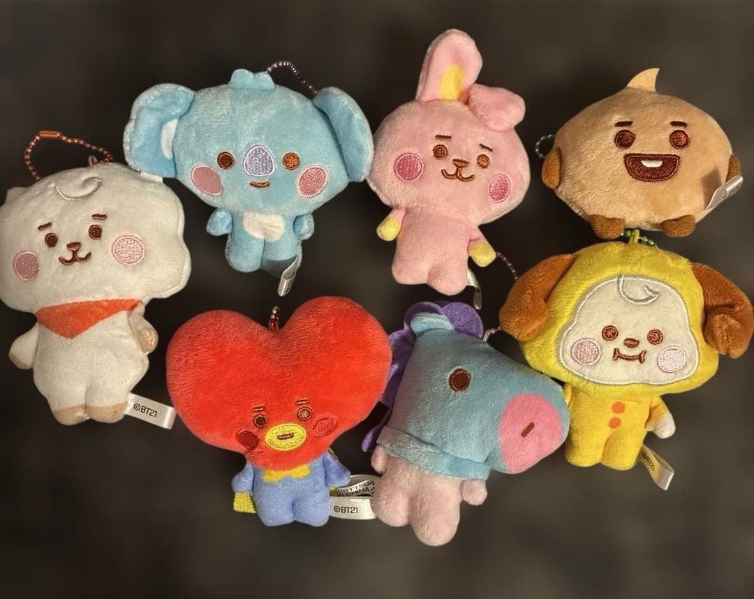 BT21 ふわふわマスコット（ベビー）接近未使用