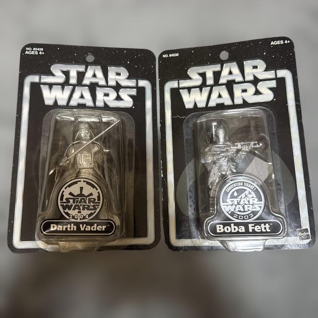スター・ウォーズ ダース・ベイダー2004 & ボバ・フェット2003 セット