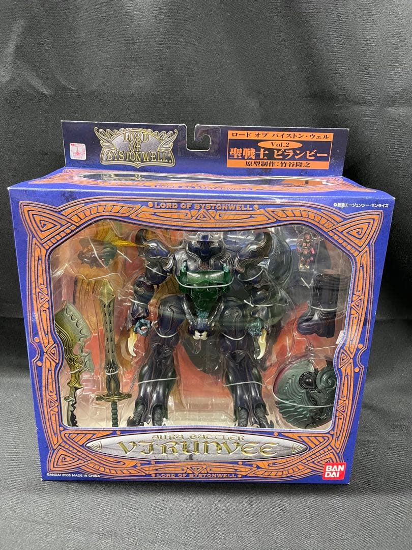 F4【未開封】ロードオブバイストン・ウェル 聖戦士 ビランビー 竹谷隆之BANDAI;未使用