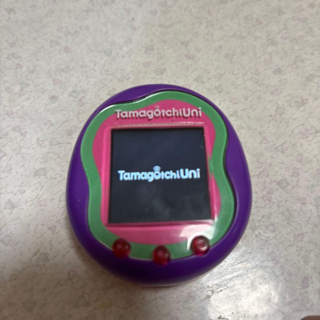 ​【動作確認済】たまごっちユニ Tamagotchi Uni パープル 本体のみ