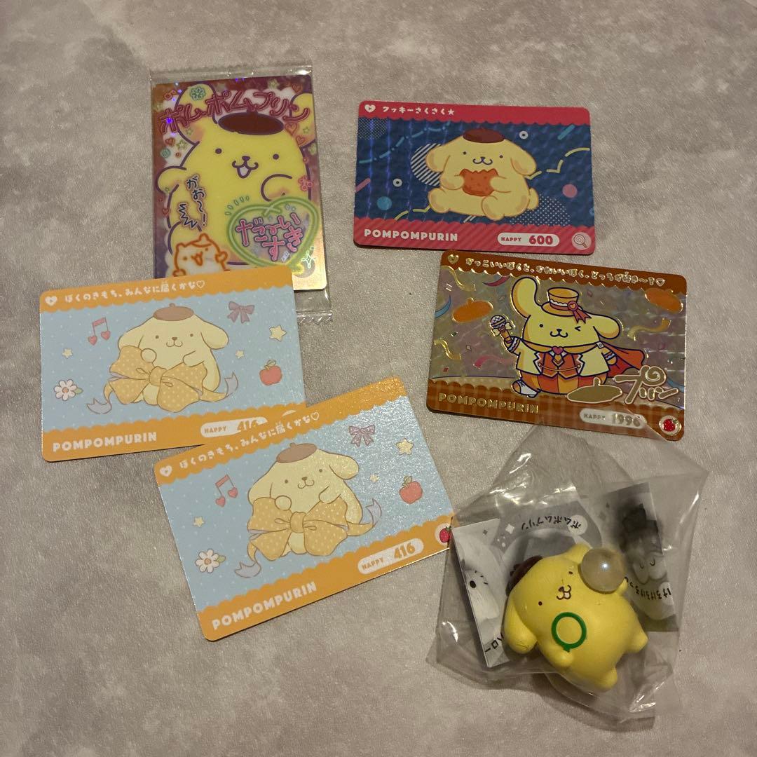 サンリオ ポムポムプリン カード フィギュア まとめ売り