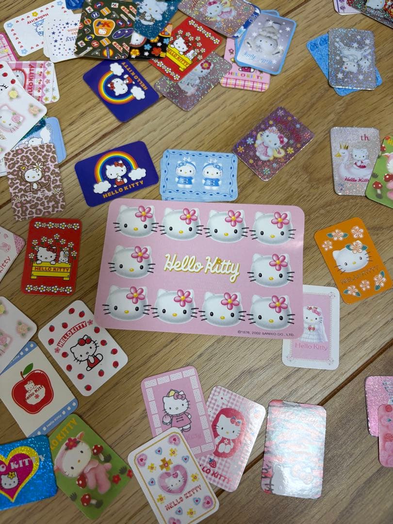 ハローキティ ステッカー （101枚！！）【20年以上前のレア物】未開封Sanrio;未使用