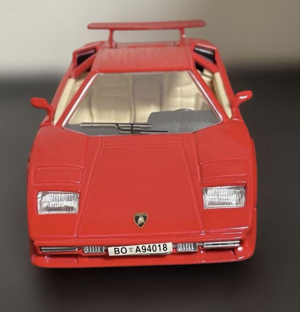 ランボルギーニ カウンタックLP500S 　全長約17cmLamborghini;有些许损伤或污渍