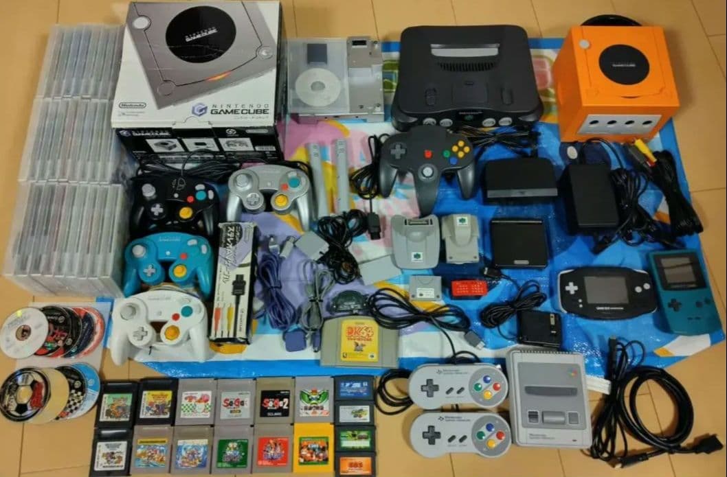 【週末限定価格】ニンテンドーゲーム機器セットニンテンドーゲームキューブ;没有明显的损伤或污渍