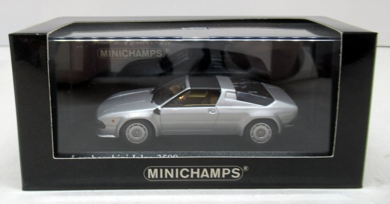 PAUL'S MODEL ART 1/43MINICHAMPS Lamborghini Jalpa 1981 Silver 103601