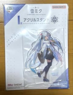 【最終値下】【未開封】 雪ミク 初音ミク アクリルスタンド