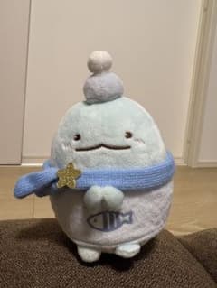 すみっコぐらし　とかげ　冬　マフラー　ぬいぐるみ